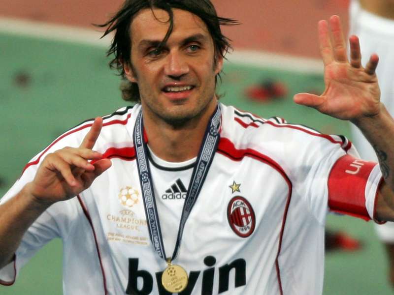 AC Milan 2007 UCL Final shirt MALDINI | Legend Football Shirts